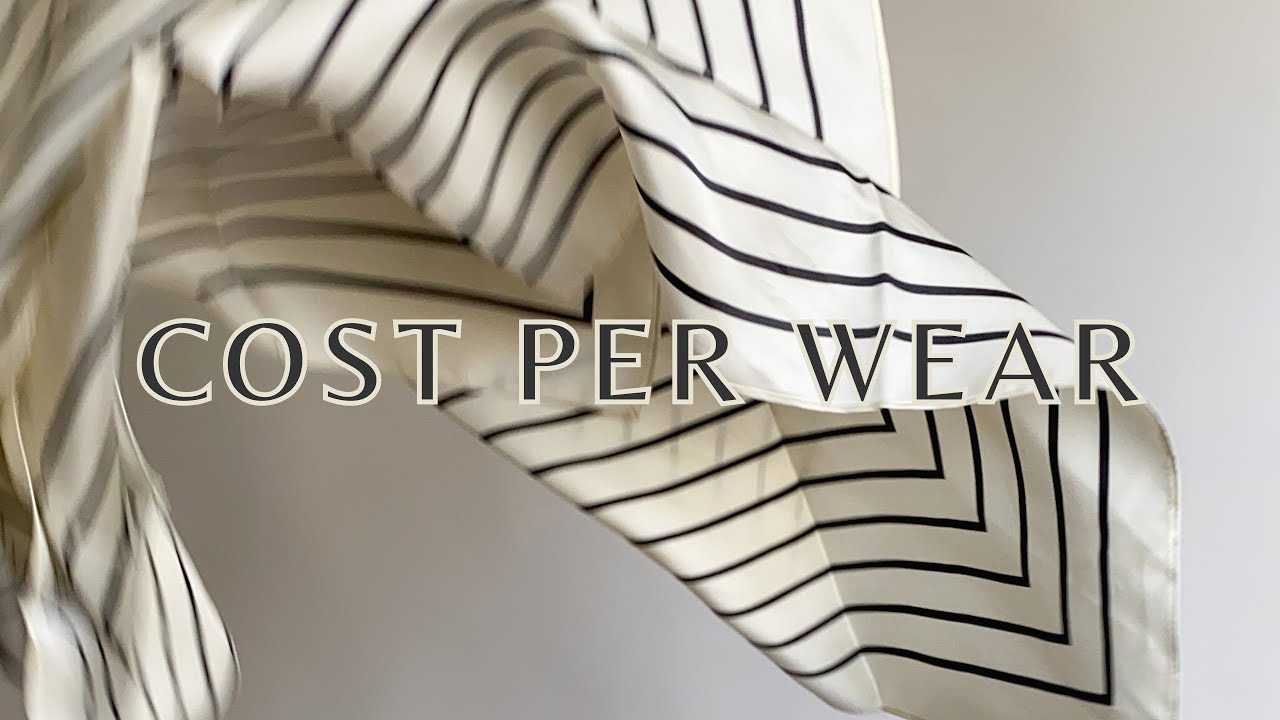 Cost Per Wear Two Days Off Track Your Wear Labels YouTube