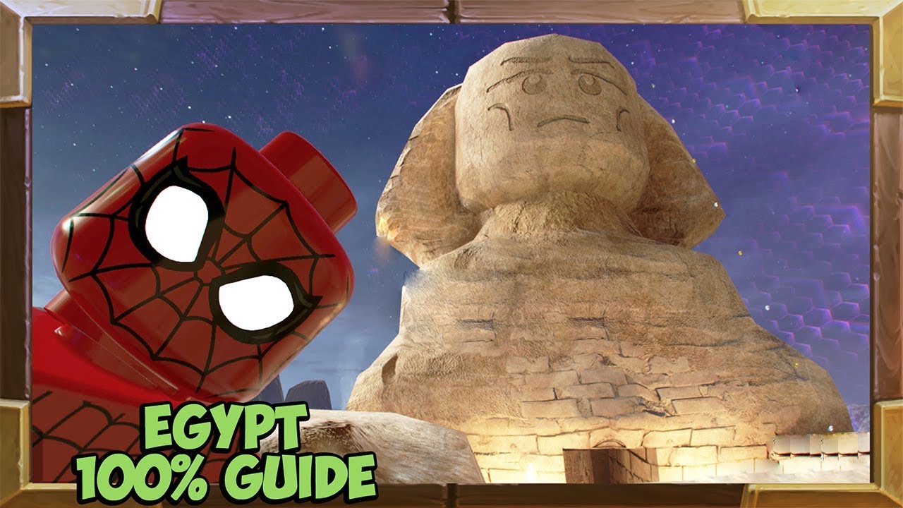 LEGO Marvel Super Heroes 2 Egypt 100% Guide YouTube