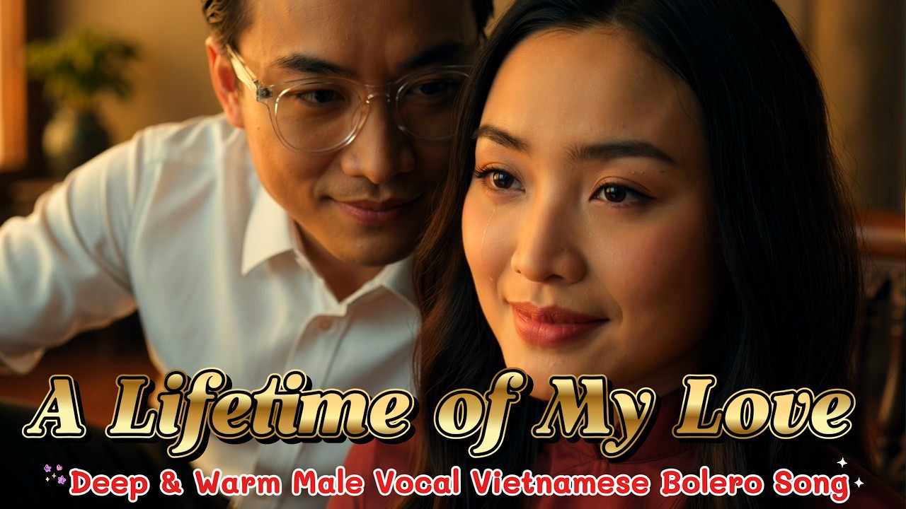 🎧 A Lifetime of My Love | Deep & Warm Male Vocal Vietnamese Bolero Song