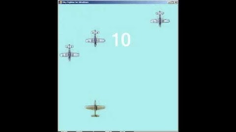 C# Tutorial Create a Jet Fighter Shooting Game