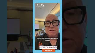“Statistical Moments” with Ron at JSM 2025 on the ASA Board Meeting | #2