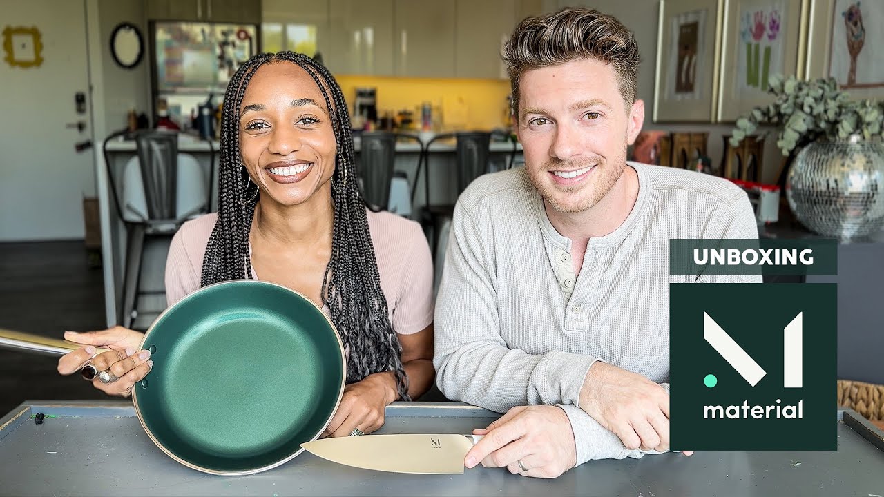 Material Kitchen Coated Pan and Knife Unboxing | Honest First Impressions from Real Home Cooks