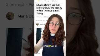 Women who do this one thing make more money
