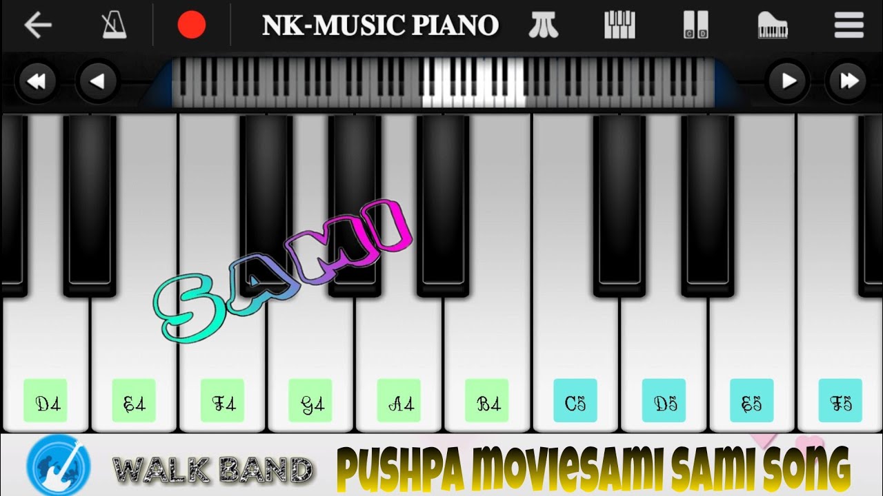 Sami Sami Song Hindi Version piano play 🎹 YouTube