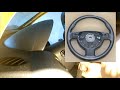 Opel Corsa C steering wheel removal