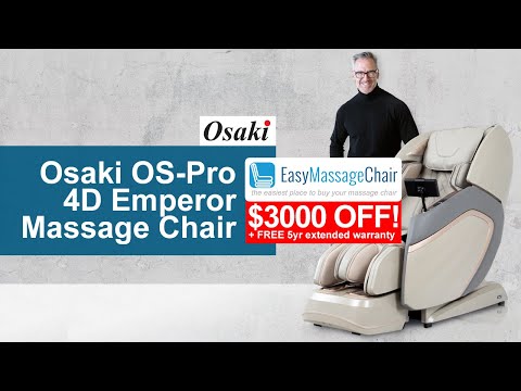 Osaki OS-Pro 4D Emperor Massage Chair