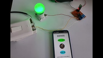 Electricidad & Domótica video 17: Interruptor conmutable control manual y por bluetooth