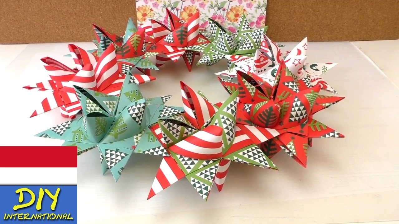 Berbagai Hiasan Natal Dari  Kertas Origami  Unduh atau 