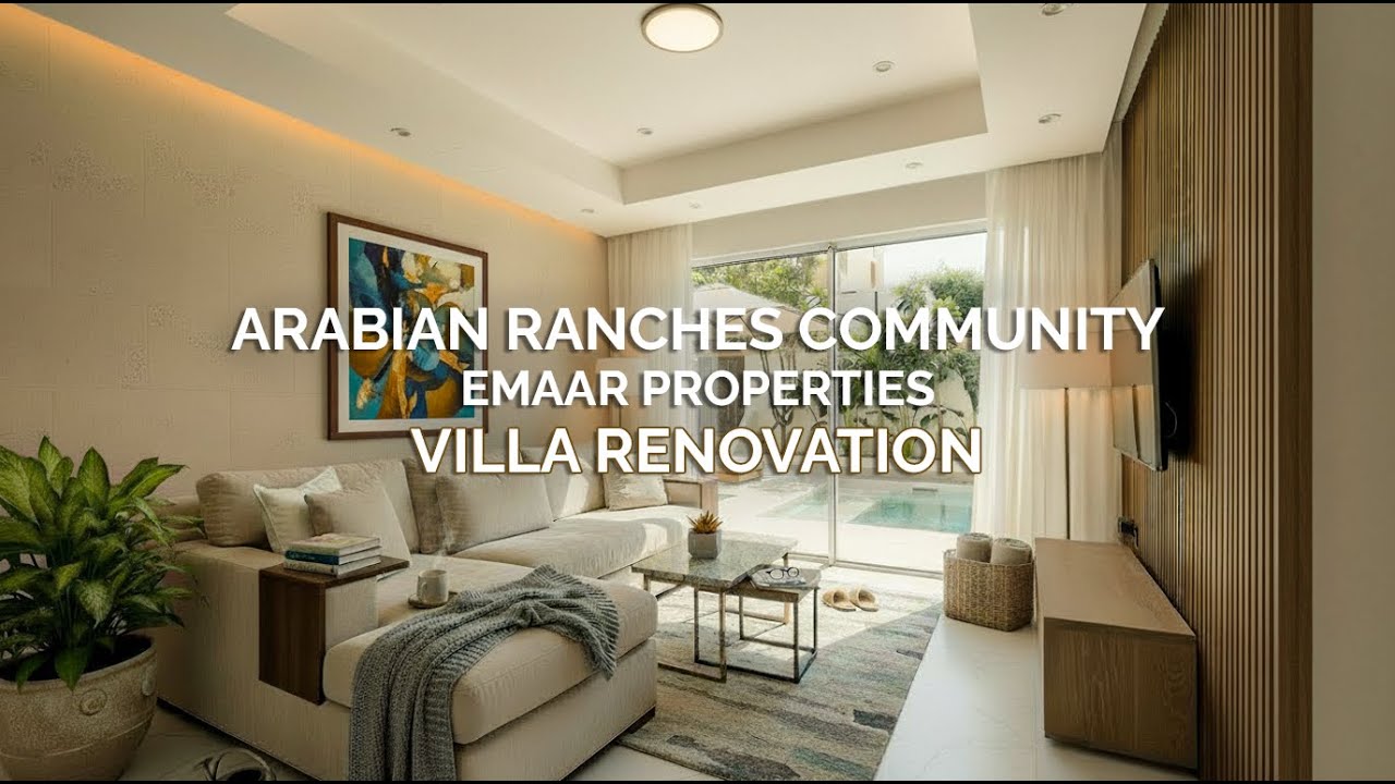 Villa Renovation in Arabian Ranches | Haifa RenoV8 Design & Build Project