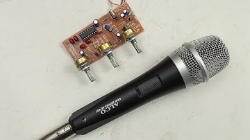 PT2399 Echo & Reverb Mixer kit with  Single Microphone Input