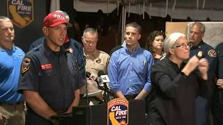 Kincade Fire update: Fire officials provide the latest on fire, evacuations | RAW