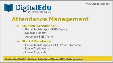 Student & Staff Attendance Management System