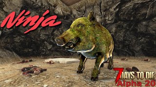 7 Days To Die - American Ninja - EP19 - I Pickled The BEAST! (Alpha 20)