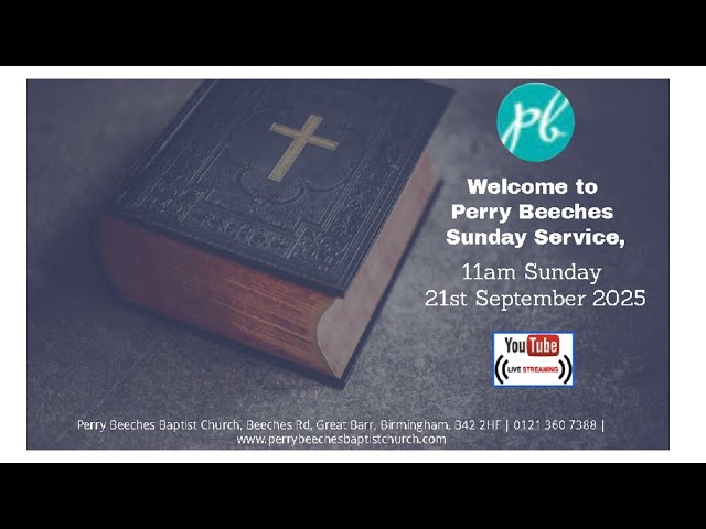 Sunday Service 21st September 2025