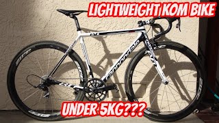 Light Weight Cannondale SuperSix Evo KOM Bike Build