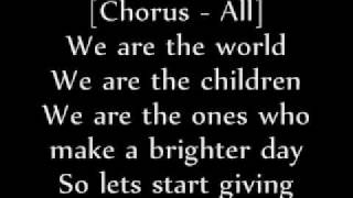 We Are The World 25 For Haiti [Lyrics]