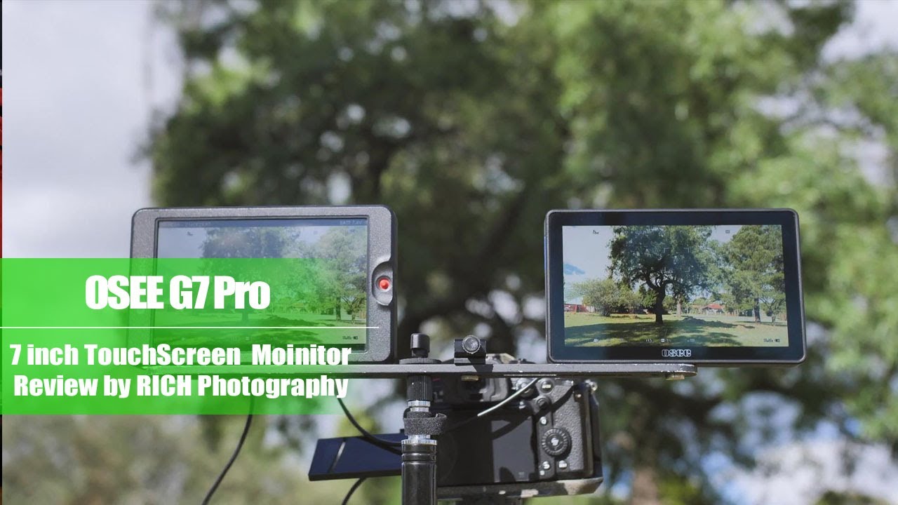 Osee G7 Pro 7 Inch Camera Control Touchscreen Monitor Review by