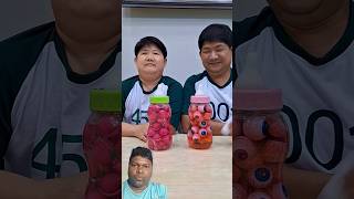 Asmr candy eating challenge show #funny #satisfying #foodchallenge #mukbang