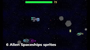 Galaxy Armada - Pixel art spaceships.  #art #pixelart #drawing #spaceships #unity #unity3d