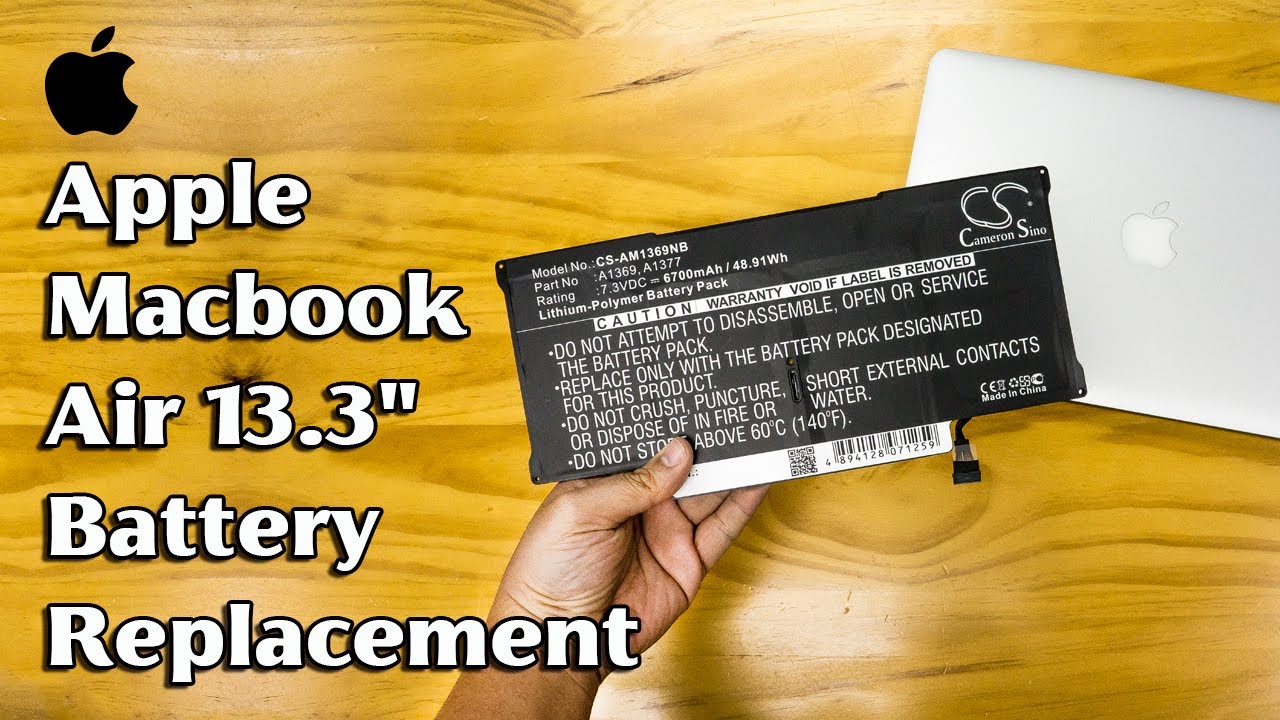 How To Replace Macbook Air Battery 2015 Macbook Air Battery EddyBogaErt