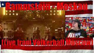 Rammstein - Moskau (Live from Völkerball Moscow) [Subtitled in English] - REACTION