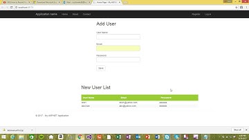 ASP.Net MVC jquery Ajax Tutorials Part 1