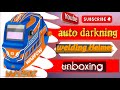auto darkning welding helment unboxing