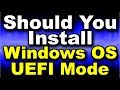 Should You Install Windows in UEFI Mode? (Hindi) | Kshitij Kumar