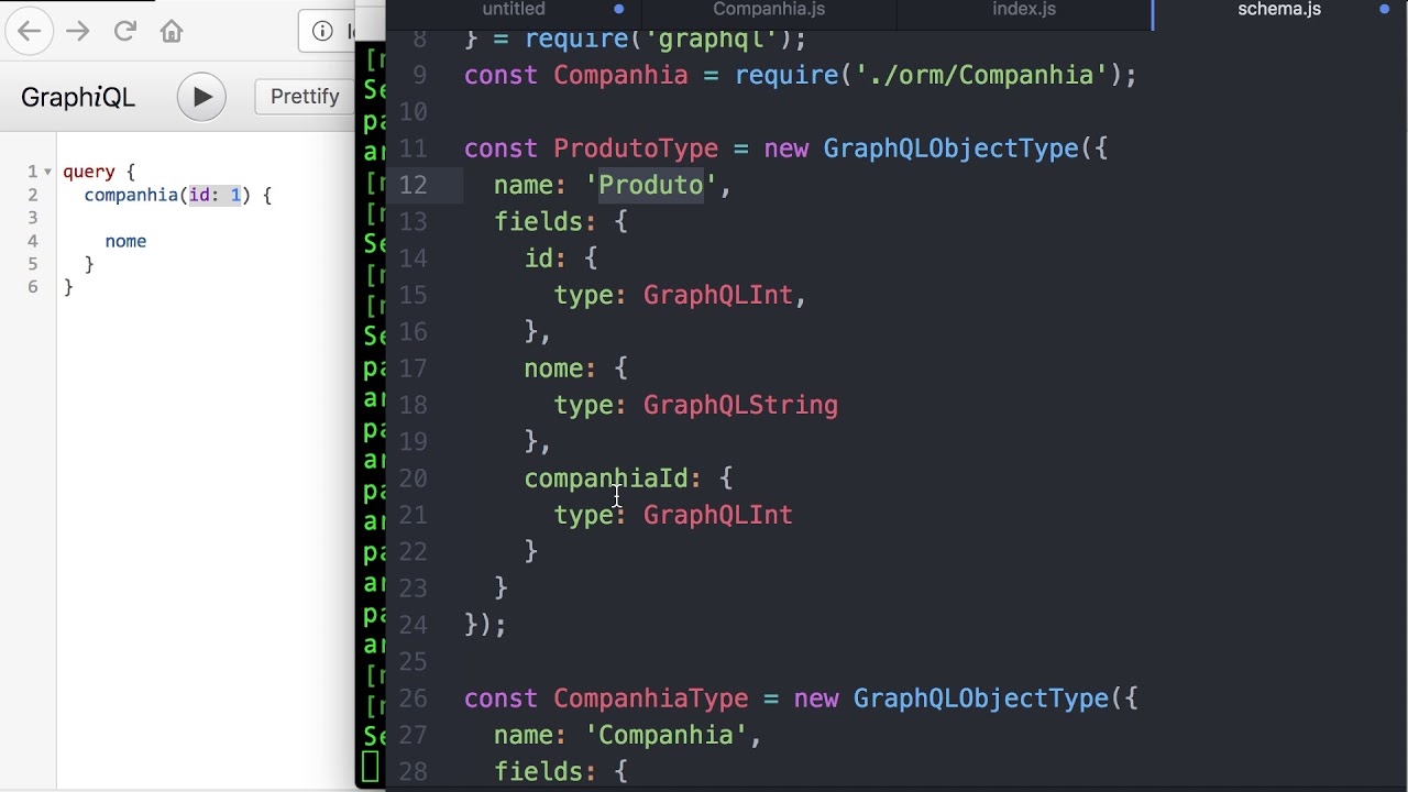 000f-12 Criando um Schema de GraphQL para o Produto - YouTube