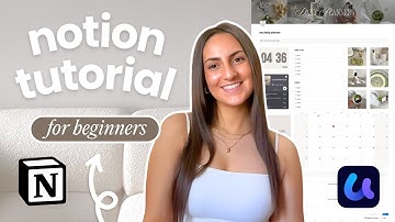 easy notion tutorial for BEGINNERS! (how to build an aesthetic notion setup from scratch)