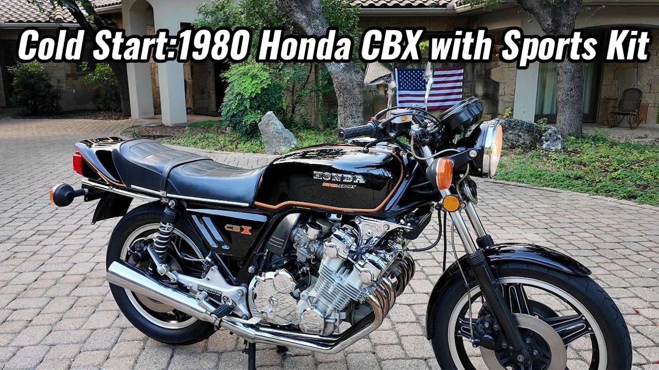 cbx様 Honda CBX Cold Start - YouTube