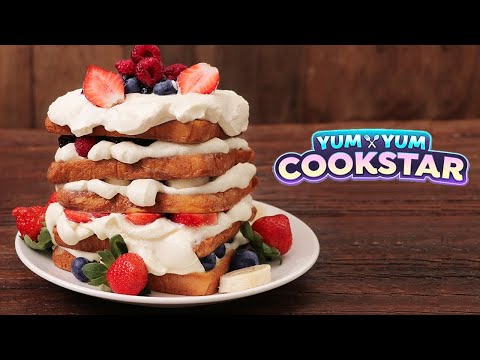 【Yum Yum Cookstar】 法式吐司的極致就是這樣做出來的！蓬鬆柔軟又香甜