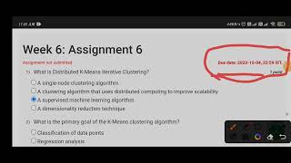 Big Data computing Assignment answer WEEK 6 Nptel 2023