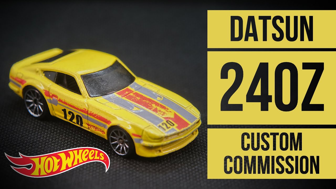 HOT WHEELS custom commission: Datsun 240Z