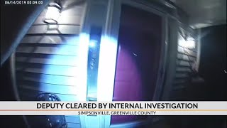 Greenville Co. deputy cleared by internal investigation