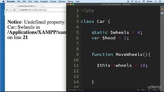 9 Static Data in Classes - OBJECT ORIENTED PHP INTRODUCTION- PHP COURSE CMS PROJECT