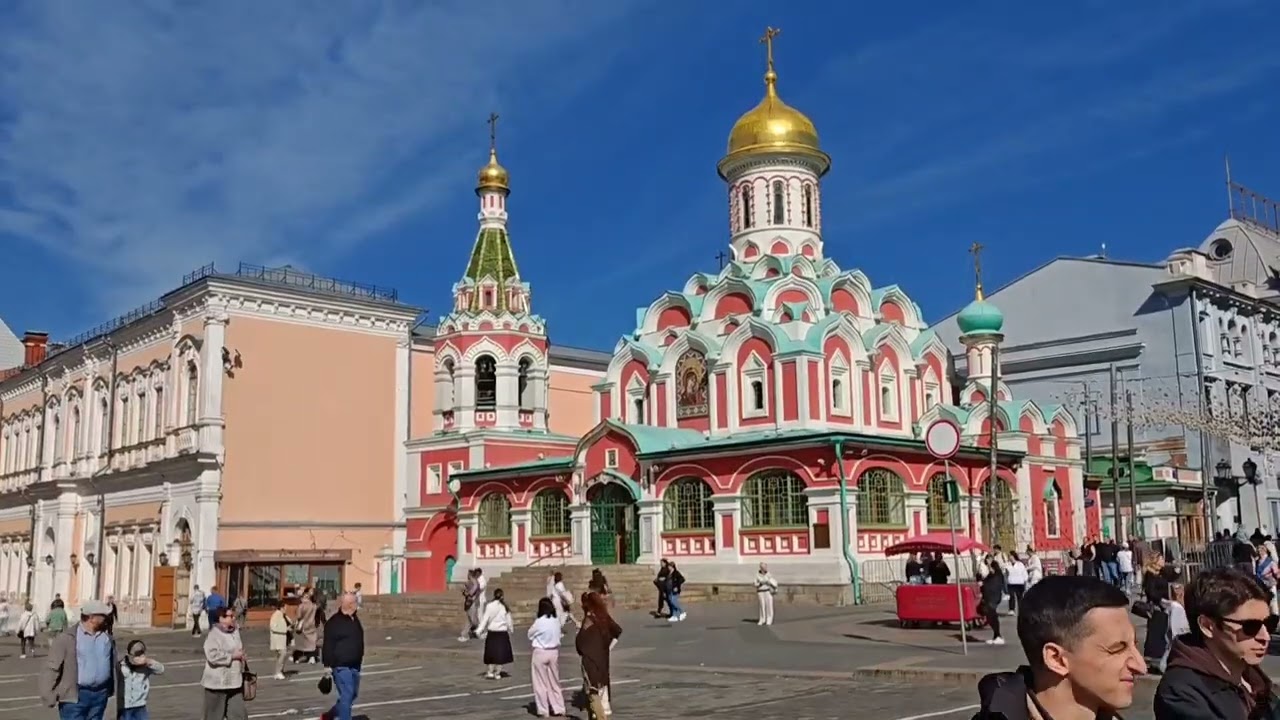 Look at the beauty of Red Square and the surrounding area in Moscow in 2025