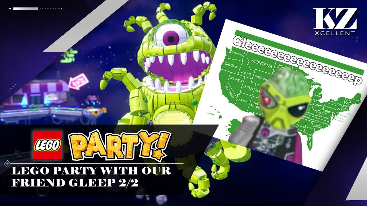 Will we see the GLEEP SWEEP? | Lego Party w/ KZ and friends