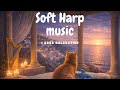 Cozy Cat Sleep 🐱💤 | 1 hour loop Soft Harp Music for Deep Relaxation (No Rain, No Ads)