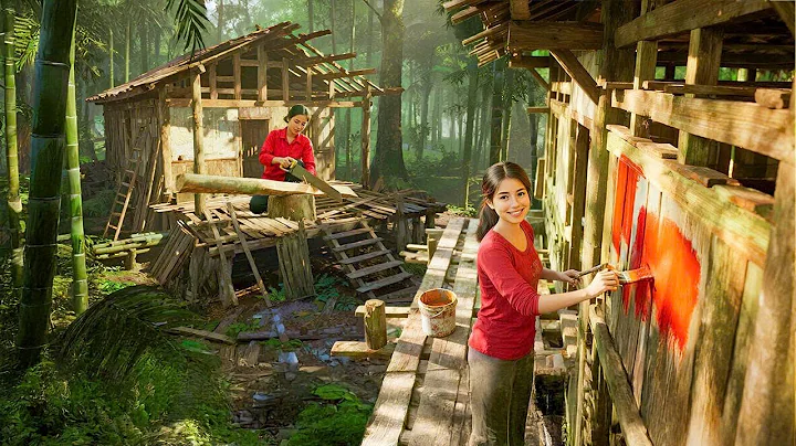 CEO Leaves the City for the Forest - How to Build a Wooden Cabin Off Grid + Anti-Mold Paint Tips