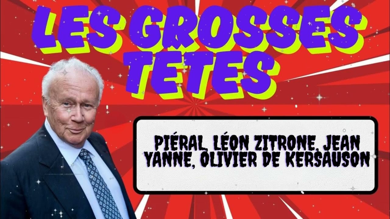Philippe Bouvard, Piéral, Léon Zitrone, Jean Yanne, Olivier De Kersauson