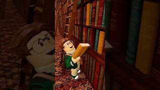 IN THE LIBRARY 😵 #roblox #rblx #animation #cartoon