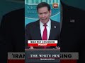 US Message to Iran: Choose Peace or Face Pressure | What’s Next After US Operation Ends #us #iran