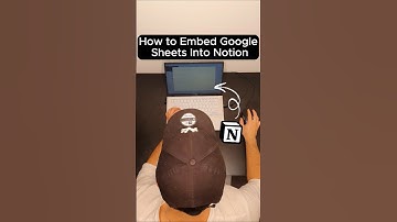 How to Embed Google Sheets Into Notion