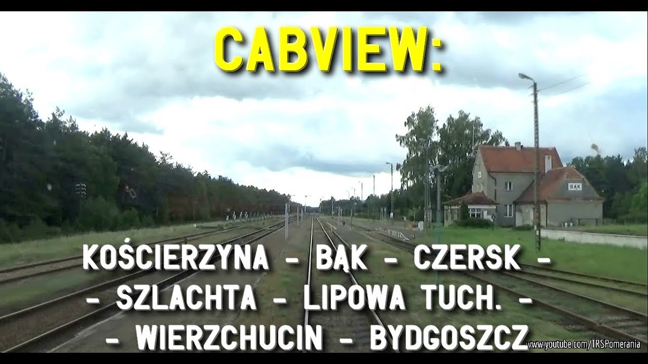 CABVIEW: KOŚCIERZYNA - BĄK - CZERSK - SZLACHTA - BYDGOSZCZ (D29-201, D29-215, D29-743, D29-131)