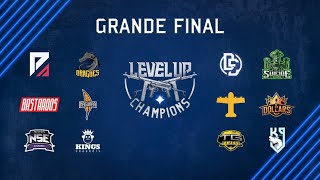 FREE FIRE AO VIVO  LEVEL UP CHAMPIONS -  FINAL