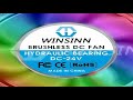 WINSINN 4010 40mm RGB Fan Color Led DC 5V 12V 24V Hydraulic Bearing Brushless Cooling 40x10mm 2PIN