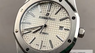 Audemars Piguet Royal Oak 15400ST.OO.1220ST.02  - White Dial Hands-On Review and Features Overview