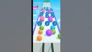 BallRun2048  ! Ball Run Gameplay Level-951 ! All Levels games Walkthrought #shorts #BallRun2048