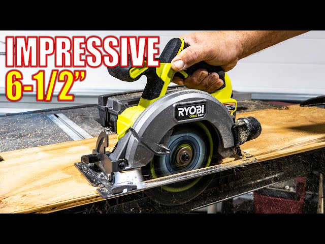 RYOBI ONE+ HP 18V Brushless Cordless Compact 6-1/2 in. Circular